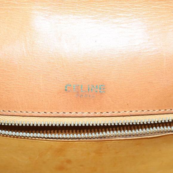 CELINE Macadam Canvas Hand Bag PVC Brown Auth 68360 - Picture 16 of 16